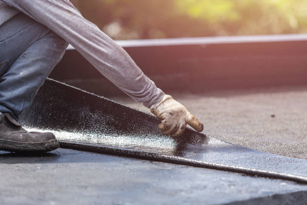 Professional Exterior Waterproofing technician working in Green Lake, WI